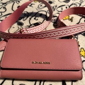 Michael Kors Blush Pink Crossbody Bag